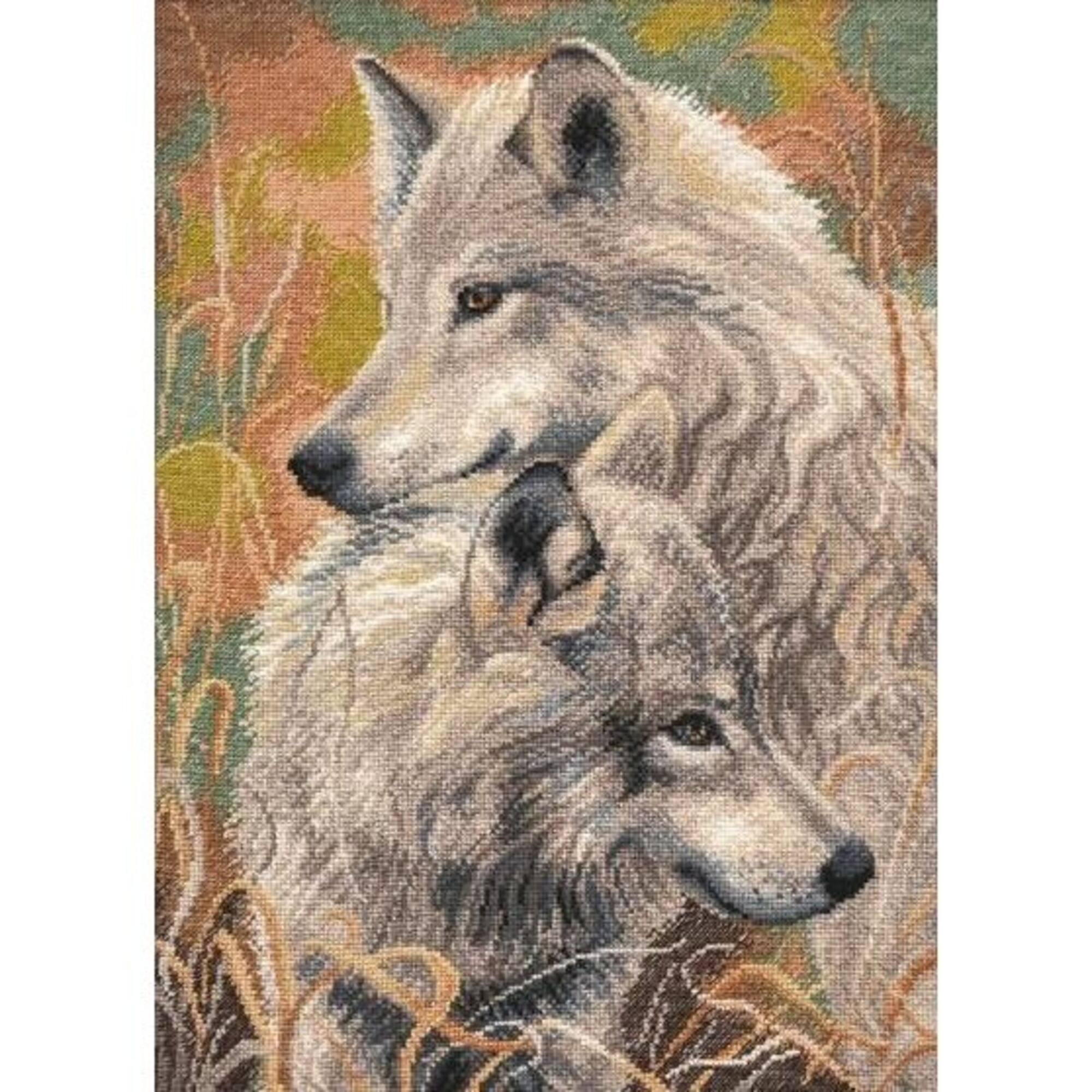 Oven Wolfish Faith Cross Stitch Kit